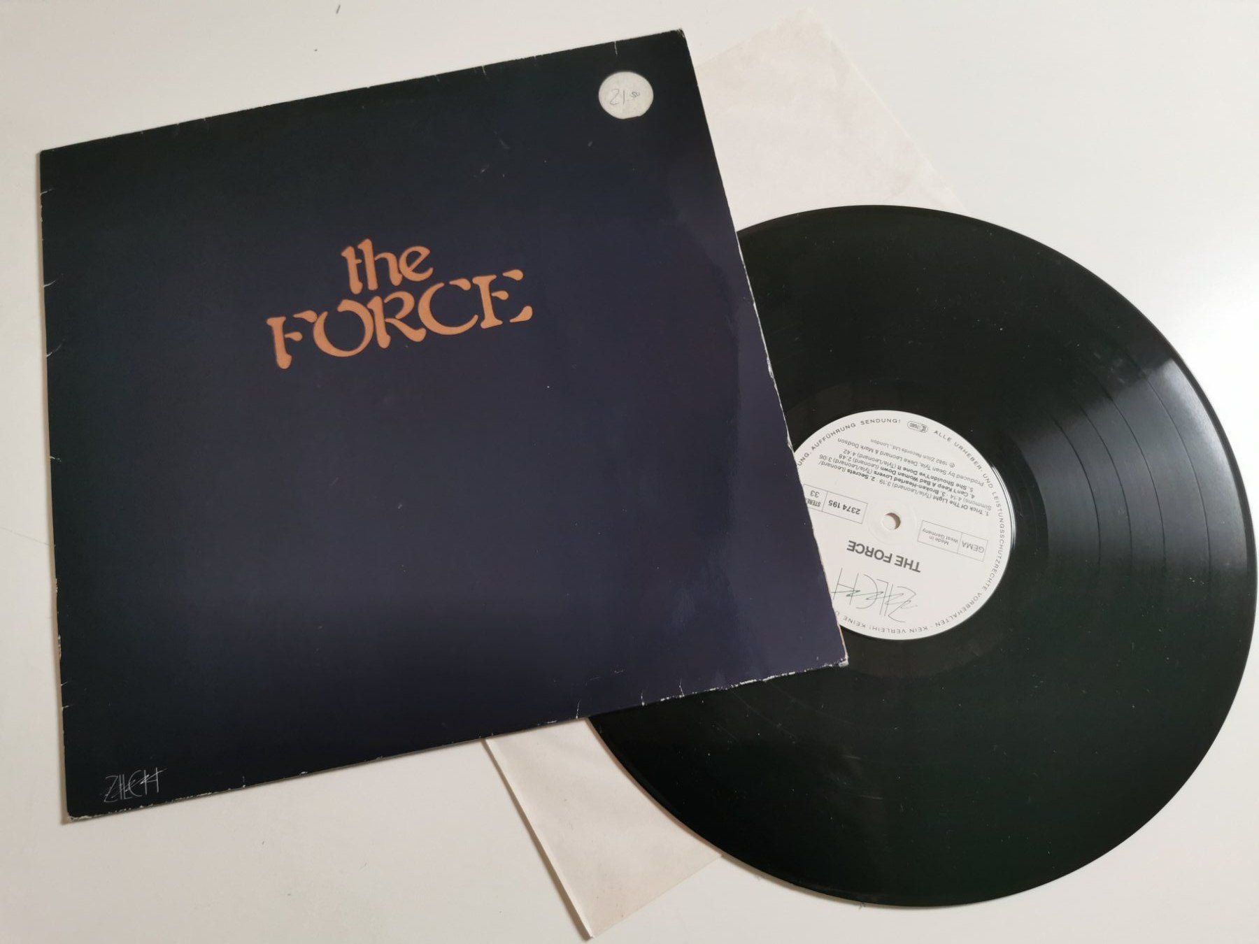 Vinyles: THE FORCE - SELF TITLED – D'occasion à Grafenried par House-of-Oldies