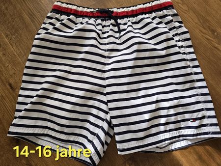 Badehose Tommy Hilfiger gestreift Grösse 14-16 Jahre