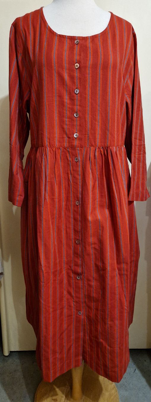 Gudrun Sjöden Vestiti: Neues Gudrun Sjöden Kleid "Sofia", Gr. L, rot-türkis gestr. – Nuovo (secondo la descrizione) da Oberengstringen venduto da Sheera7