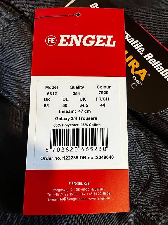 Pantaloni: Engel Galaxy 3/4 Arbeitshose Gr: 44 – Usato da Malix venduto da Nils.R 1