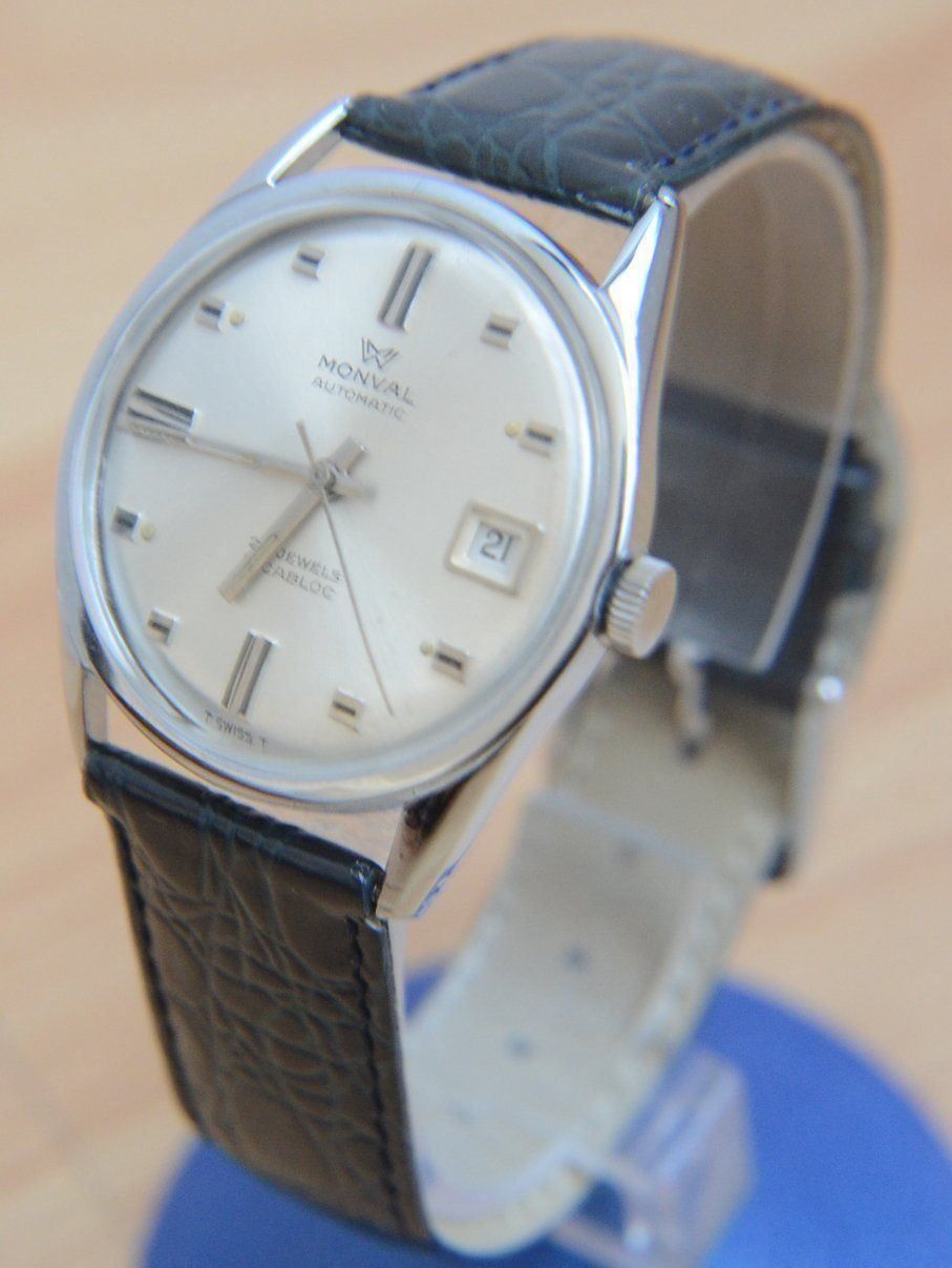 Orologi: MONVAL  Automatik Herren Armbanduhr – Usato da Matzendorf venduto da BTCSwisswatcher 1