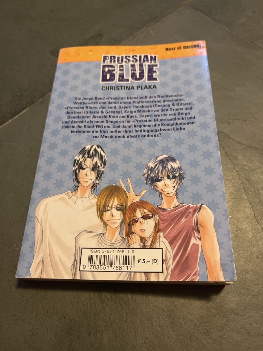 Comics: Comic Buch Prussian Blue Christina Plaka – Gebraucht aus Unterkulm von AnoliOccasion 1