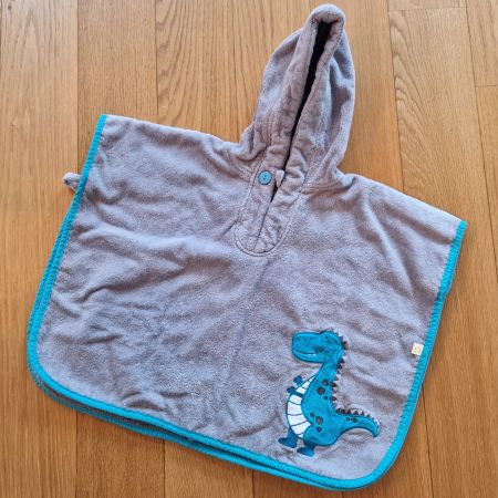 ***Jurassic Schlummersack Frottee Badeponcho 1-3y***