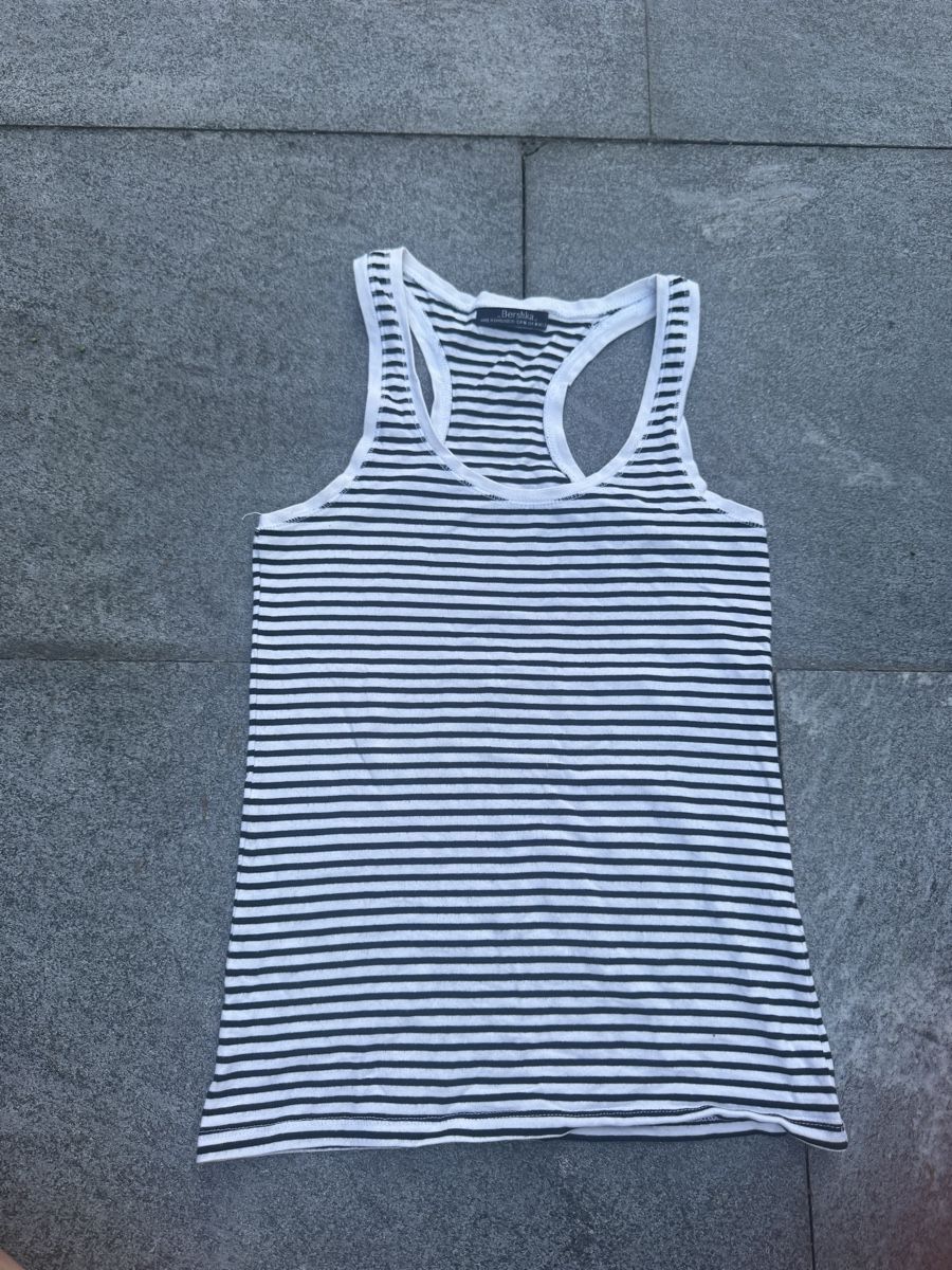Bershka Top: Gestreiftes Tanktop Bershka Size S – Usato da Muri b. Bern venduto da ann_g287