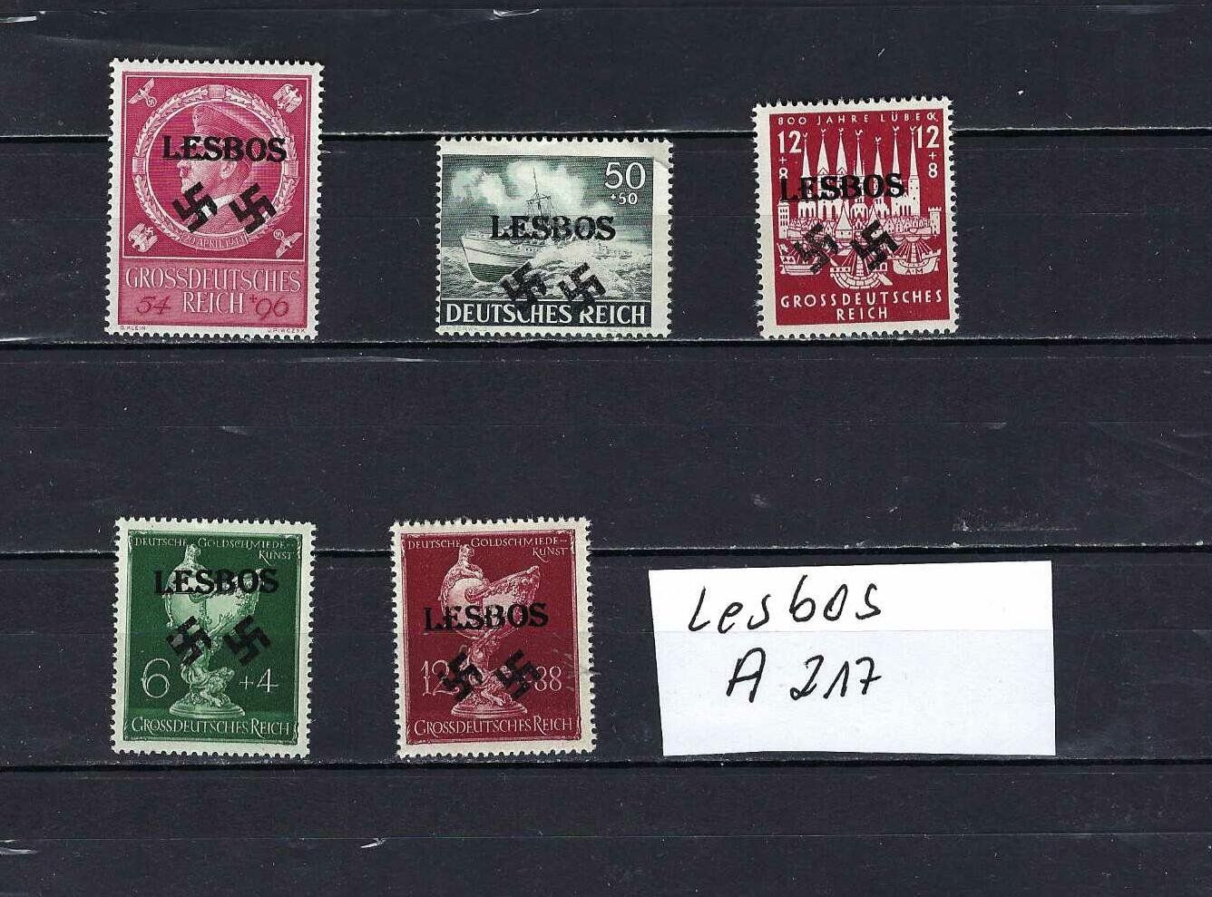 Alle Briefmarken: WKII Besetzung ** – Neu und originalverpackt aus Altstätten SG von Nandodax