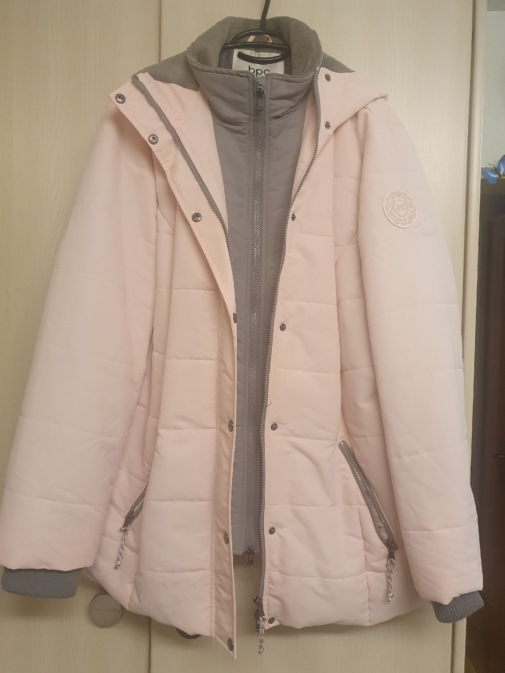 Giacche: BPC Selection Winterjacke, Gr. 50, Rosa – Usato da Erlinsbach venduto da conc7 1