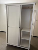 Kleiderschrank Schiebetüren weiss BHT 120x200x60 cm guter Zu