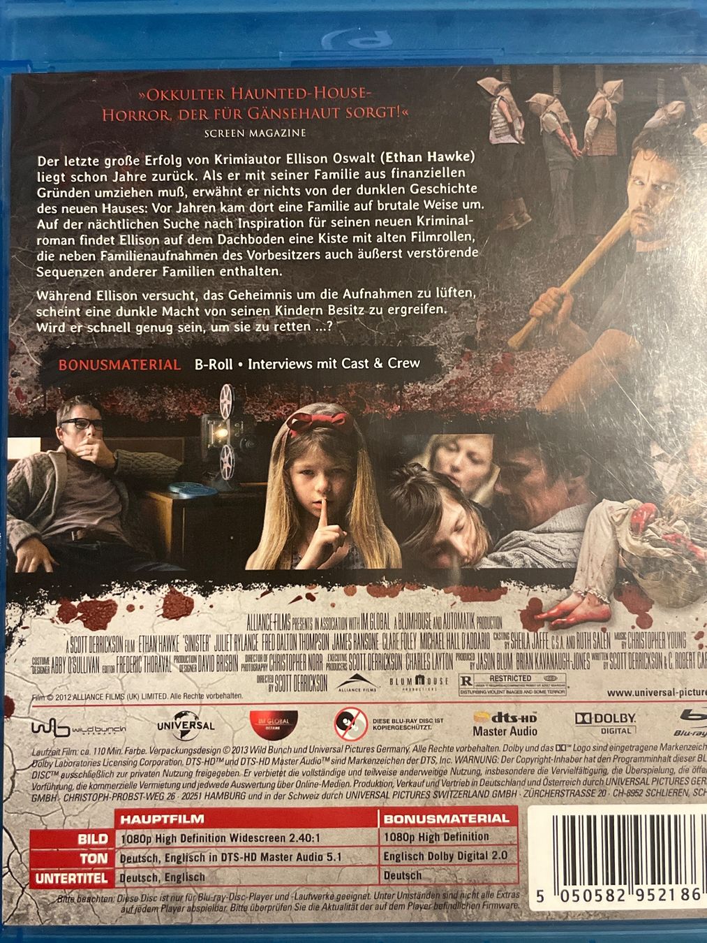 Tous les DVDs: Sinister  (2012) – Neuf (Voir description) à Waldenburg par Gonzo8 1
