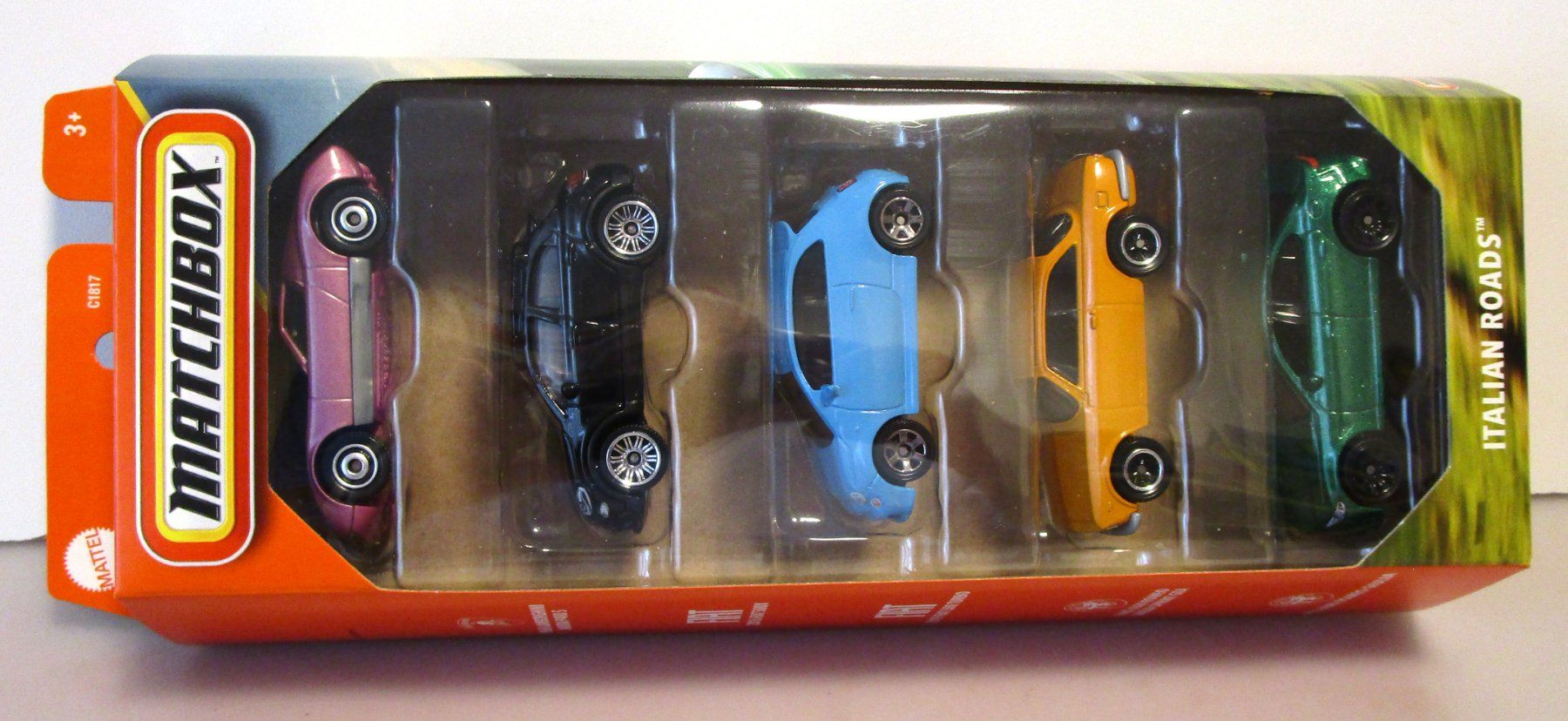Matchbox Modellini d'auto: MATCHBOX COFFRET 5 VOITURES ITALIAN ROADS – Nuovo e nell'imballaggio originale da Chêne-Bourg venduto da breno56 4