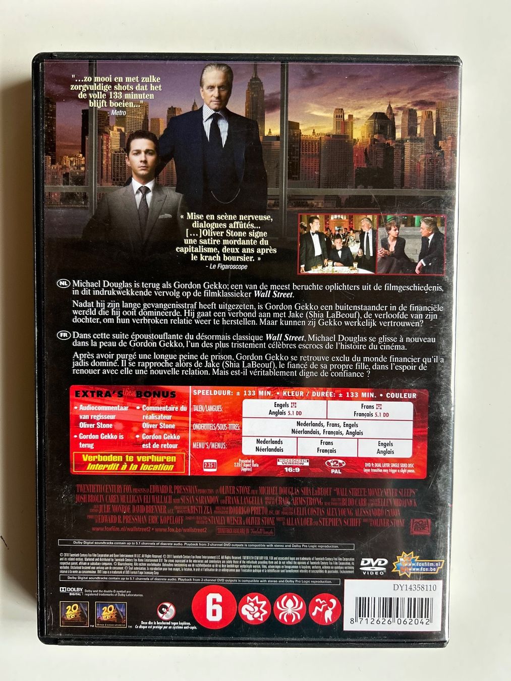 Tutti i DVDs: WALL STREET 2 (MICHAEL DOUGLAS) – Usato da St-Cierges venduto da Crisi53 1