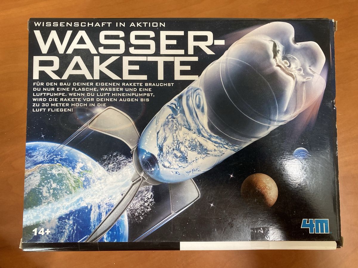Spielzeuge: Water rocket, science in action – Neu und originalverpackt aus Winterthur von niemim