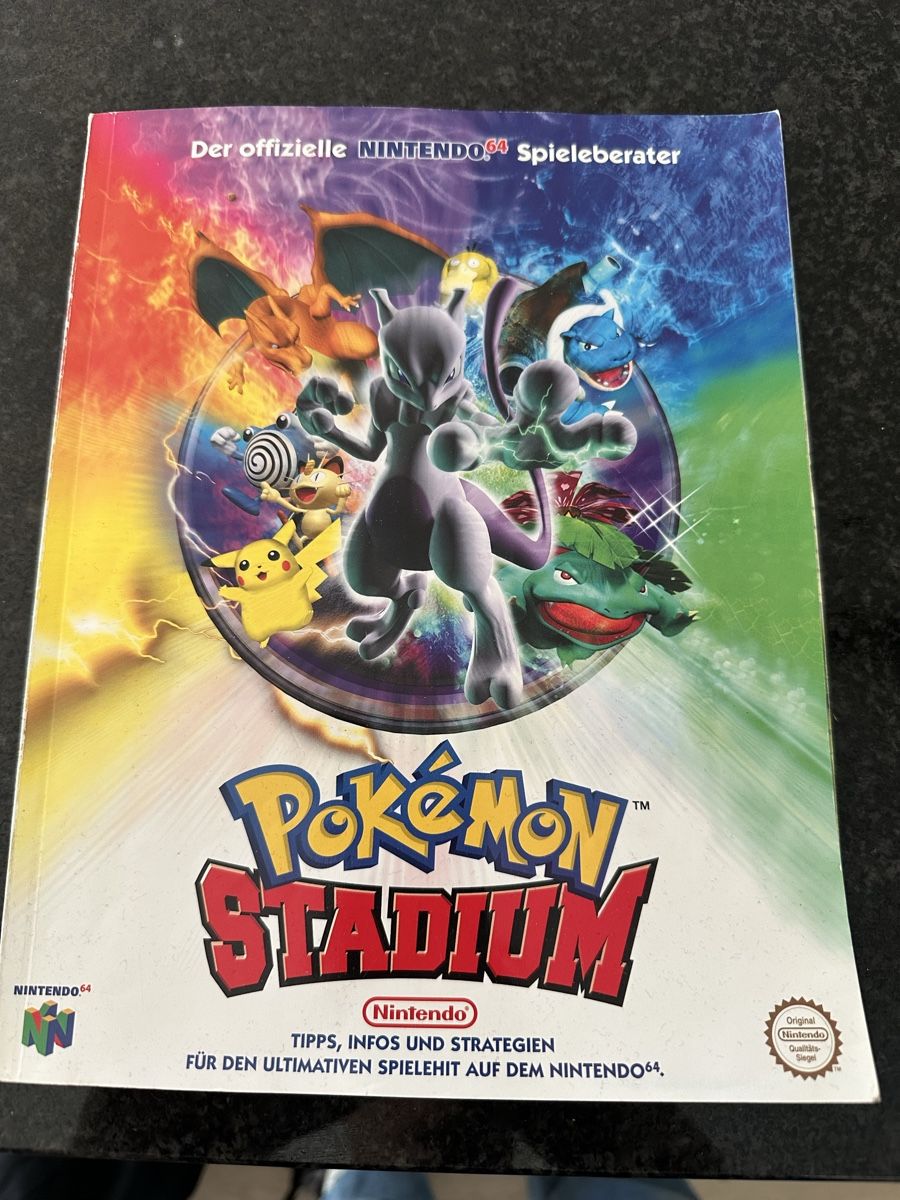 Nintendo Spiele: Pokemon Stadium Spieleberater n64 – Gebraucht aus Ringgenberg BE von gemkeeper