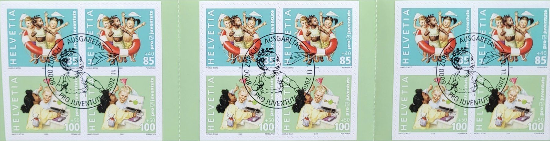Tous les timbres: Carnet De Timbre /  Markenheftchen  Pro Juventute 2005 – D'occasion à Biel/Bienne par Destockweb