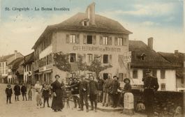 St. Gingolph VS - La Born frontière / Café de la NAVIGATION