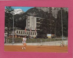 Lenzerheide Grand Hotel Kurhaus Alpina Tennisplatz 1984