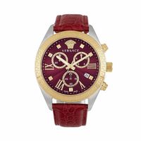 Original Versace Uhr Greca, rot, neu und original verpackt