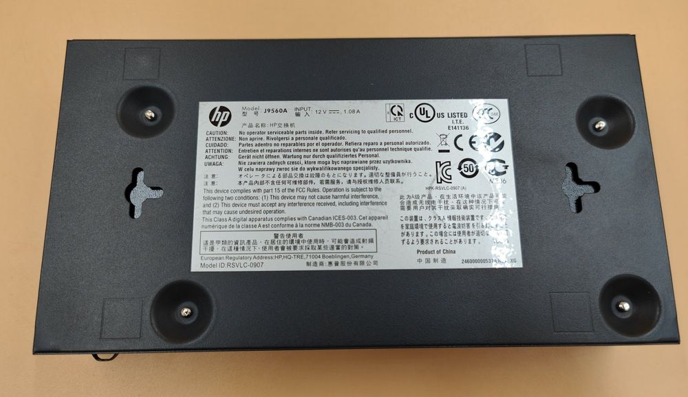 Switch Ethernet HP ProCurve 1410-16G – J9560A – 16 Ports – 10/100/1000 – Occasion