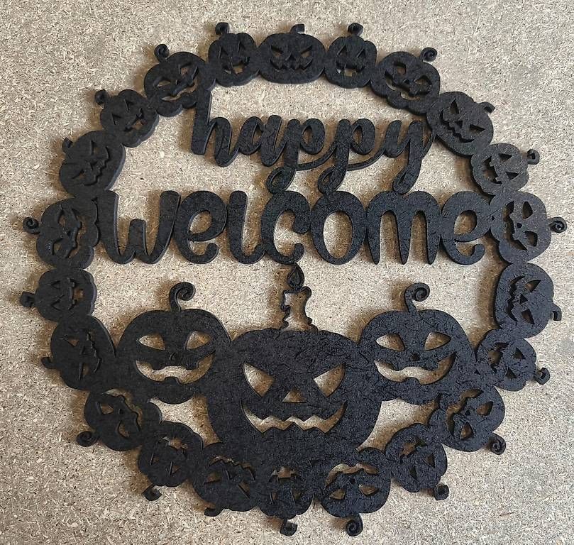 Alle Dekorationen: Halloween-Türkranz – Neu (gemäss Beschreibung) aus Alberswil von Myumai