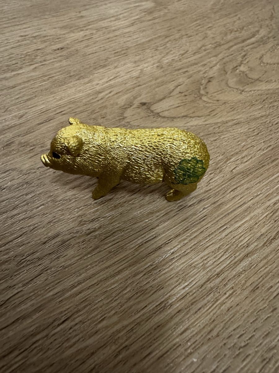 Schleich Figuren: Schleich Schwein Goldfarben  – Neu (gemäss Beschreibung) aus St. Gallen von lea_hq2w