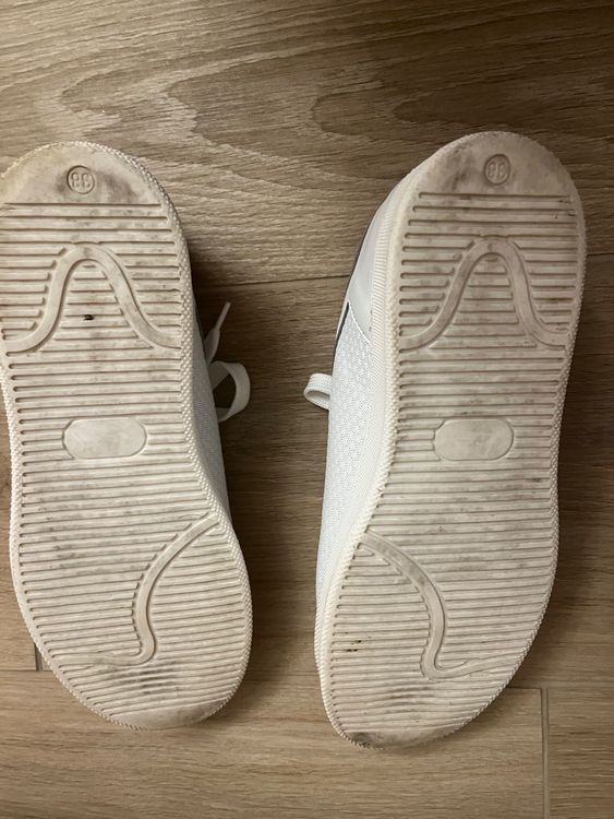Georgio Perticari white sneakers, size 38 5
