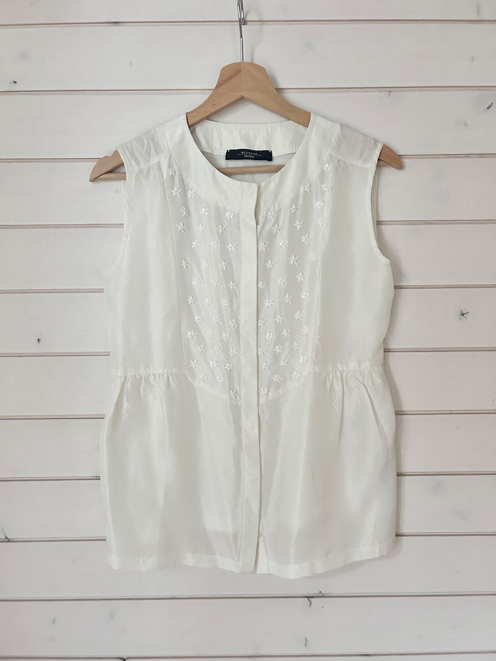 Max Mara Top: Weekend Max Mara Seidenbluse - Gr. S – Usato da Illnau venduto da Monkky 1