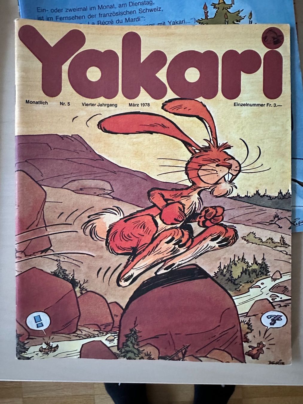 Riviste & Magazine: Yakari Magazine – Usato da Bülach venduto da Jubet 1