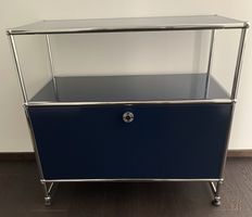 2 meubles USM Haller (meuble chaussures + table basse)