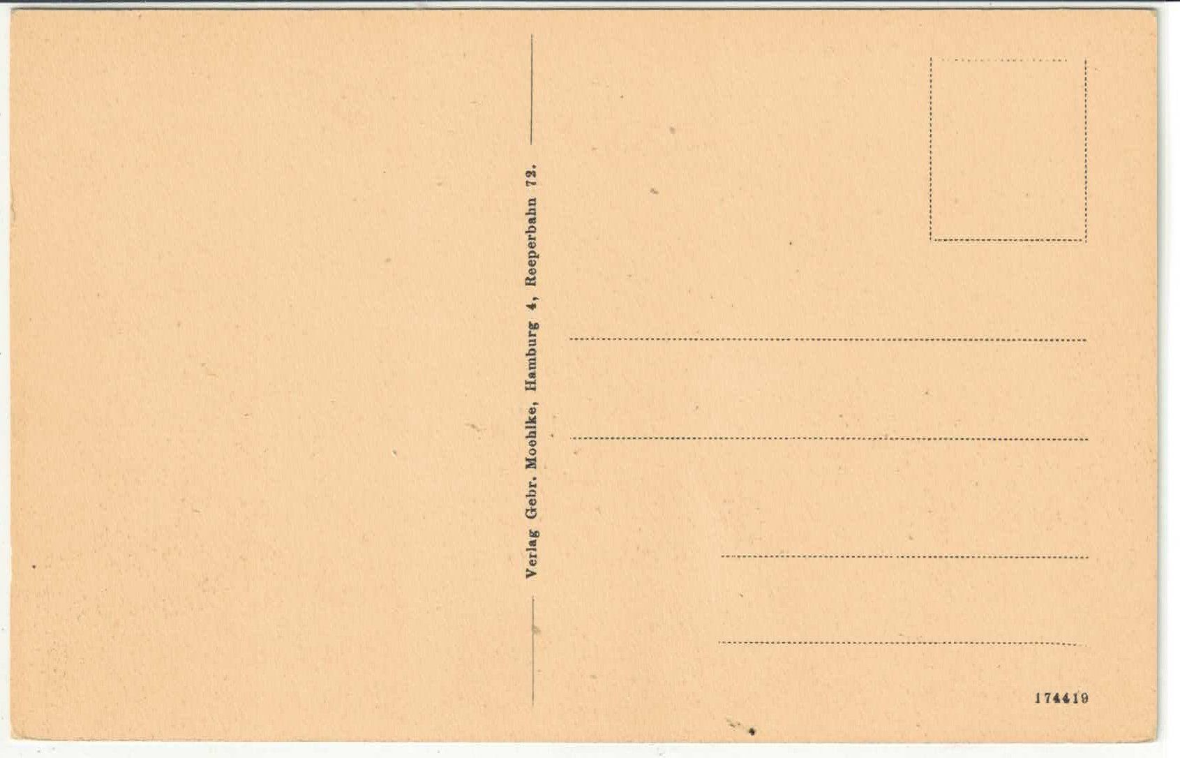 Cartoline postali: Hamburg - Kaiser-Wilhelm-Hafen – Usato da Ettingen venduto da Kartenplanet 1