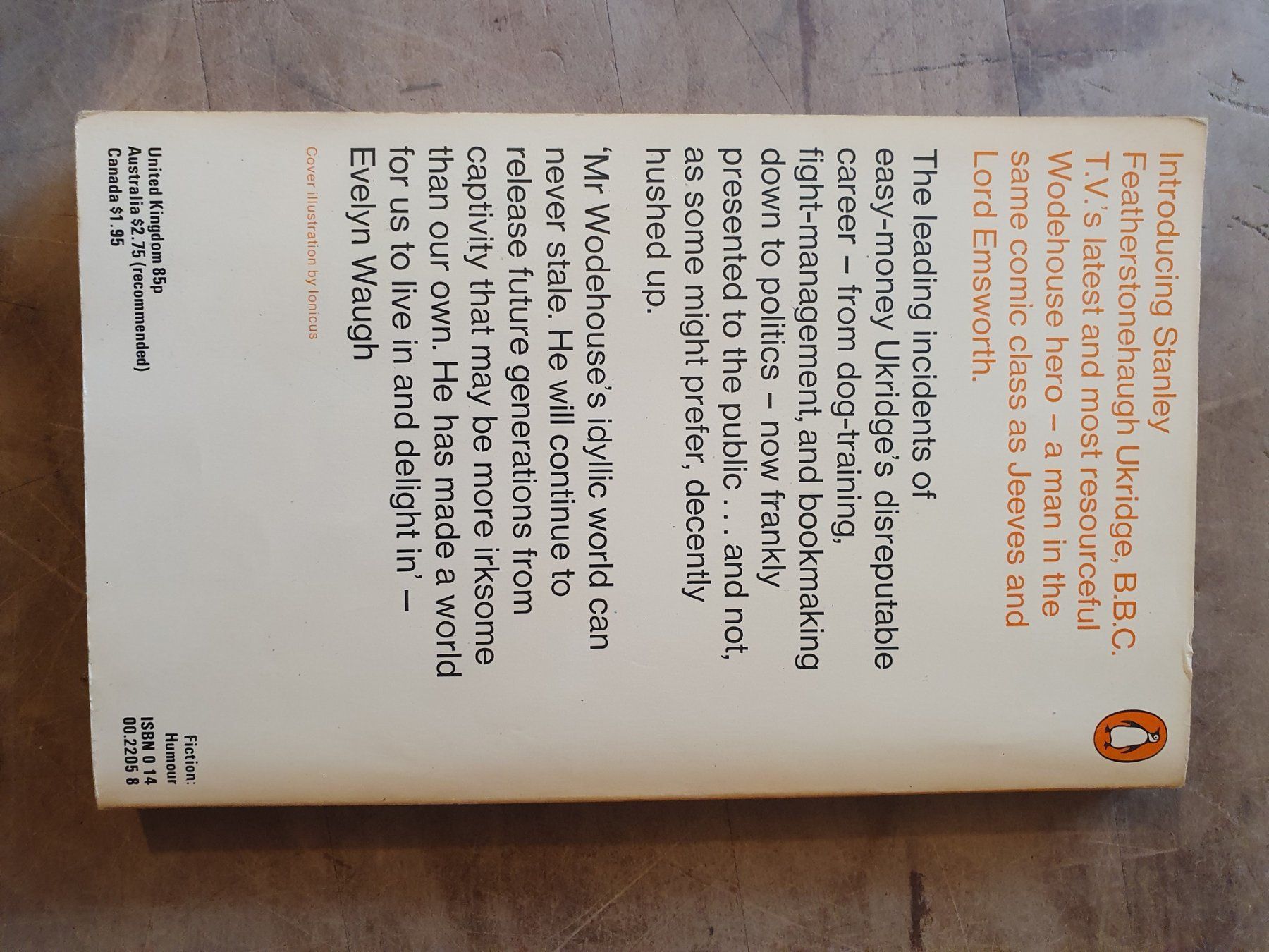 Libri: Ukridge - P.G. Wodehouse - Penguin - Englisch – Usato da Zürich venduto da loosebone 1