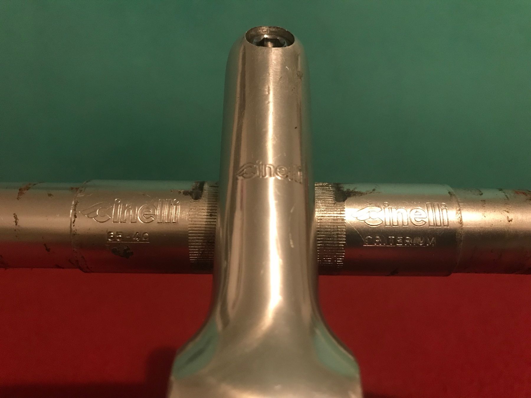 Cinelli Ersatzteile: Vintage Cinelli Lenker + Vorbau – Gebraucht aus bern von Bicicletas-80s-90s 4