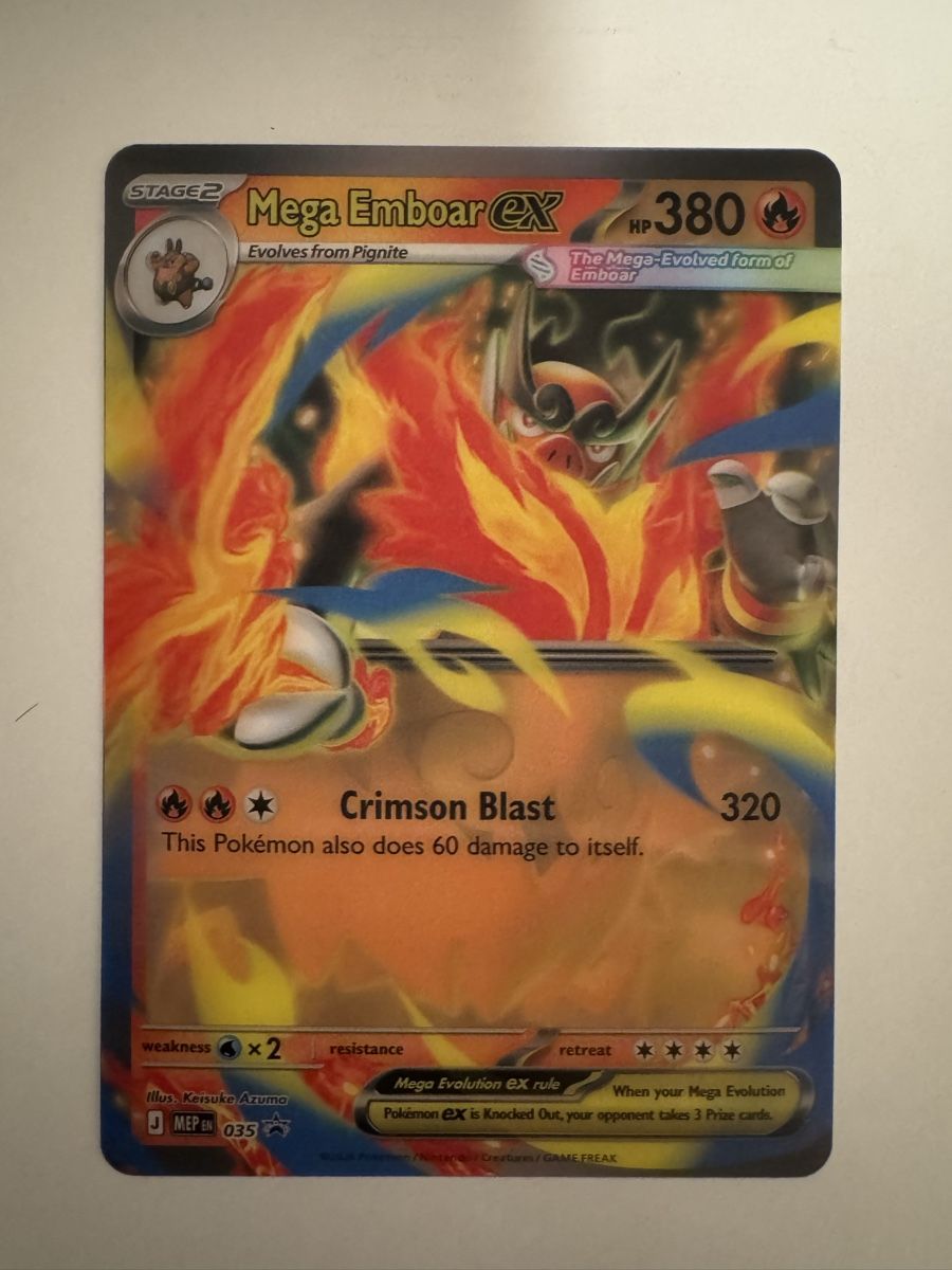 Pokémon Sammelbilder & Trading cards: Pokemon Mega Emboar EX – Neu (gemäss Beschreibung) aus Winterthur von hershanking
