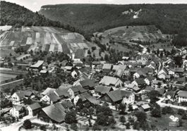 Remigen  AG   -    Flugaufnahme          um 1970