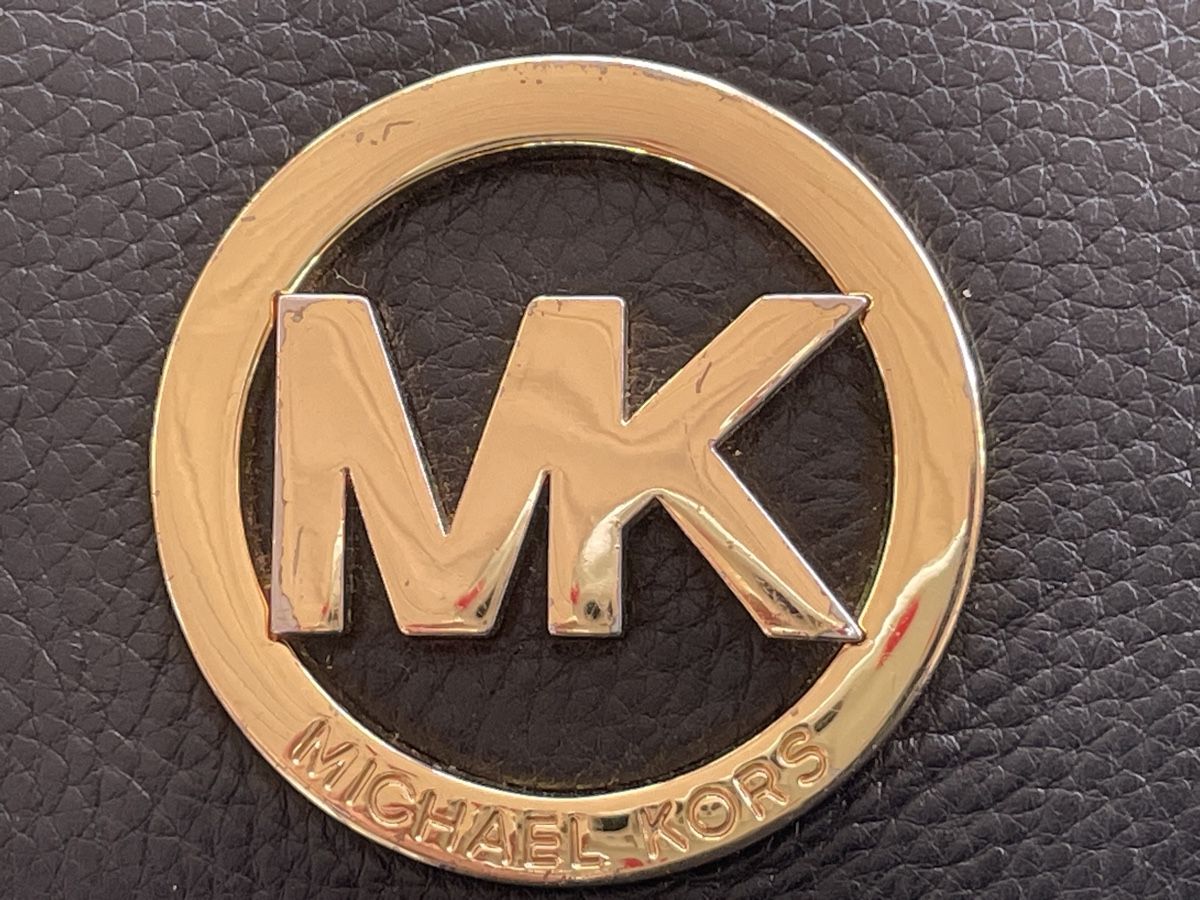 Michael Kors Portamonete: Portefeuille Michael Kors noir cuir élégant – Usato da Vuadens venduto da Nina11 4