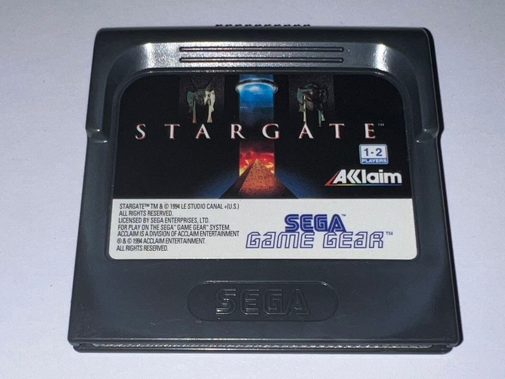Stargate Game Gear PAL - Prix - Photo - Présentation