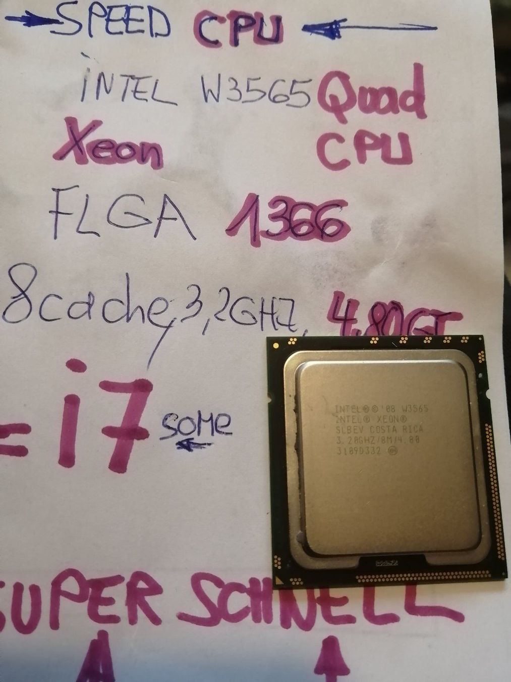 Schede madri: mainboard usb 3 mit cpu  i7 neu – Nuovo e nell'imballaggio originale da wila venduto da audi48 4