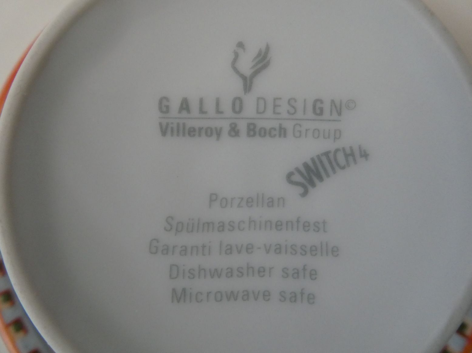 Villeroy & Boch Tazze: Villeroy & Boch Switch 4 Gallo Design Tasse – Usato da Dietlikon venduto da Woodgate 3
