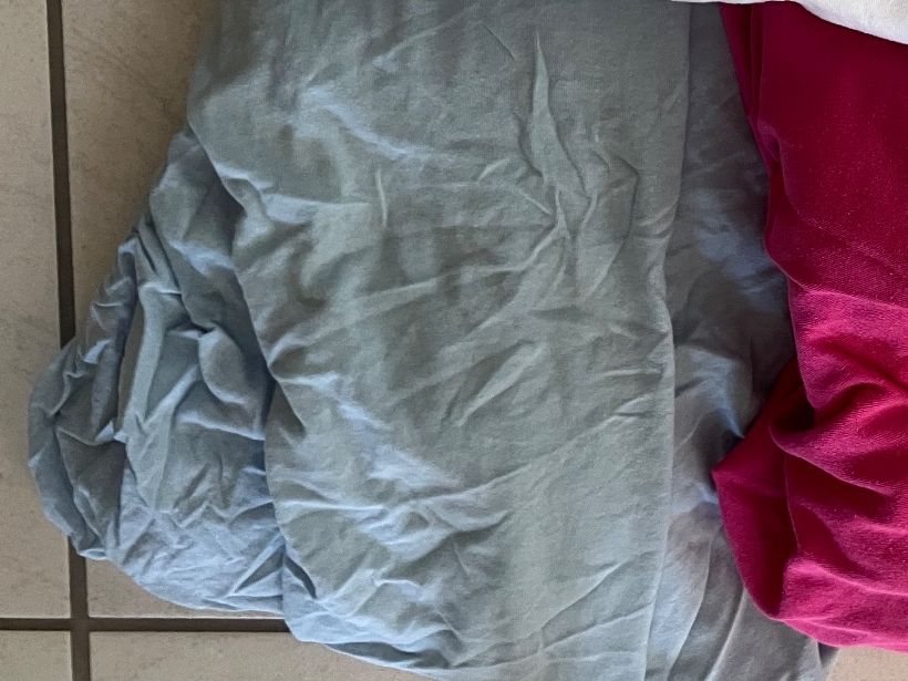 Linge de lit: Fixleintuch hellblau 140x70cm – D'occasion à Chur par steffeli04