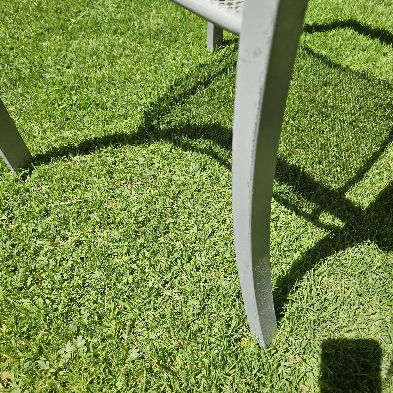 Sedie: 6 robuste Gartenstühle aus Metall  – Usato da Rothenthurm venduto da bianci61 3