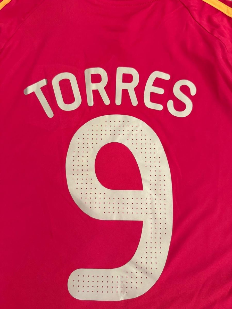 Canottiere & Pantaloni: Spanien Heimtrikot in Rot mit TORRES  – Nuovo (secondo la descrizione) da Rümlang venduto da Keno01 2