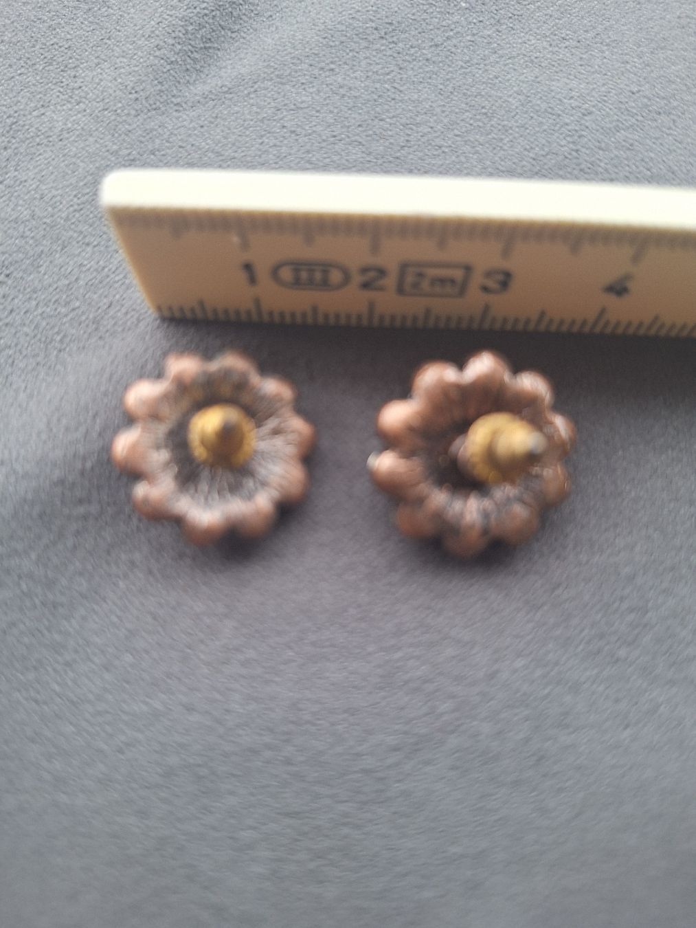 Orecchini pendenti & Orecchini a lobo: Ohrstecker Blumenform rosa – Usato da Horn venduto da Maccheroni 2