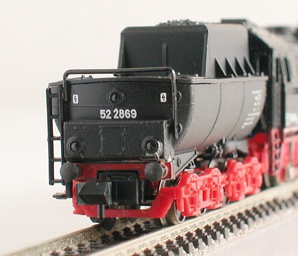 Trix Modelleisenbahnen: Minitrix Dampflokomotive BR 52 der DB Spur N – Gebraucht aus Oberwil BL von Klang 4