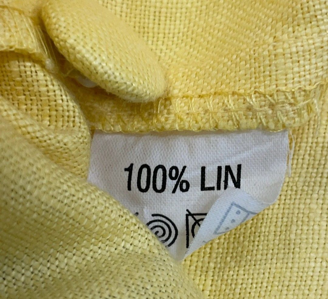 Vestiti: Leinenkleid 100% Leinen Gr. 38 – Usato da Liestal venduto da Mas-Y-Mas 3