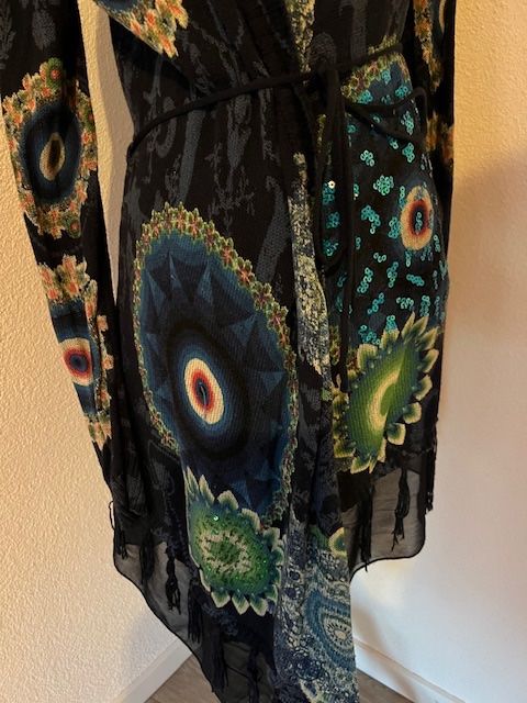 Desigual Giacche: Desigual elegante Strickjacke Gr 36/38/40 - Baumwolle – Usato da Neerach venduto da romiping 6