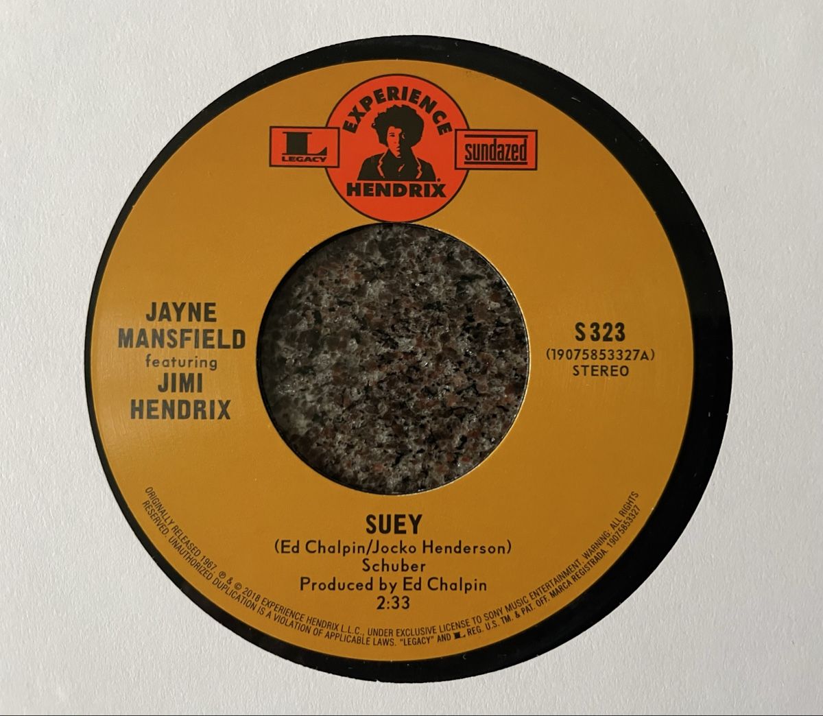 Schallplatten: Jimi Hendrix / Jayne Mansfield - Suey - Vinyl Single – Gebraucht aus Olten von Bluespapst 3