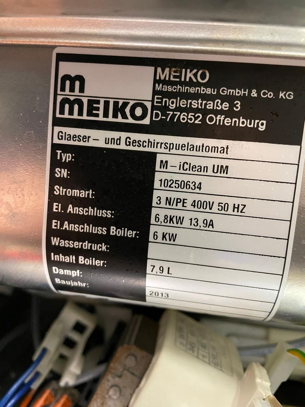 Meiko Lavastoviglie: Meiko Spülmaschine – Usato da Rupperswil venduto da Tinka88 4
