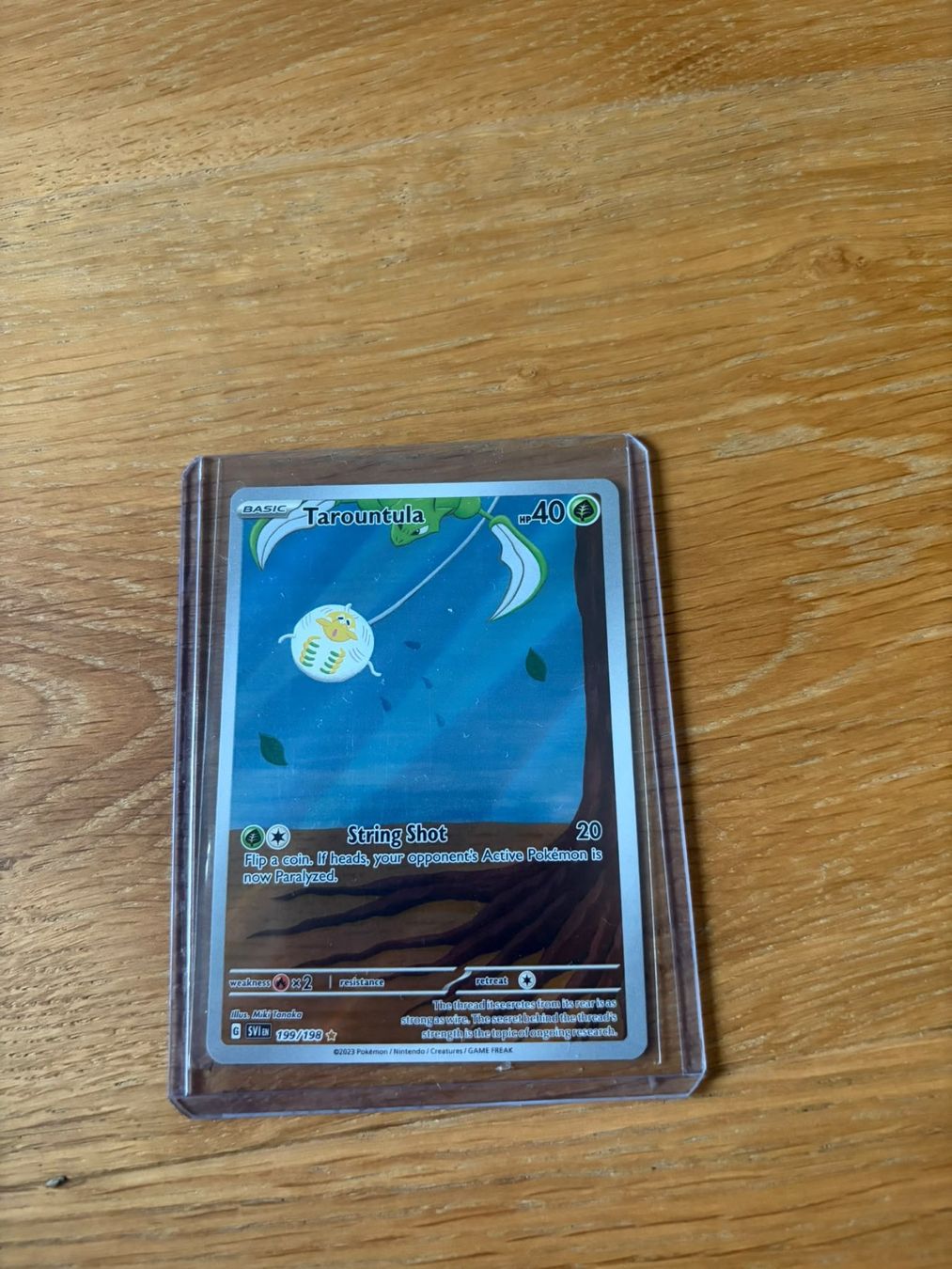 Pokémon Carte collezionabili: Tarountula 199/198 Scarlet & Violet – Nuovo (secondo la descrizione) da Egg b. Zürich venduto da ommthree