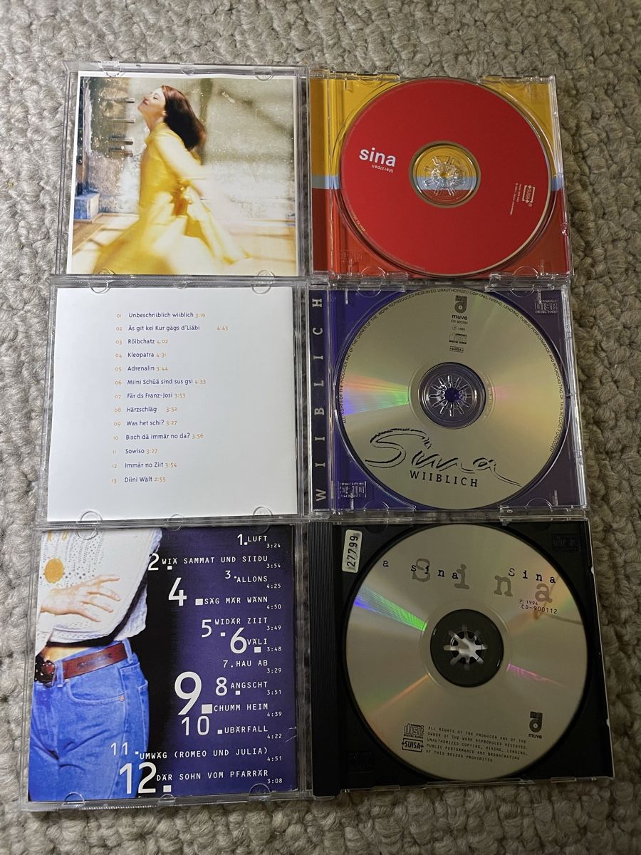 CDs: 3x Sina – D'occasion à Reinach AG par trigger7811 1