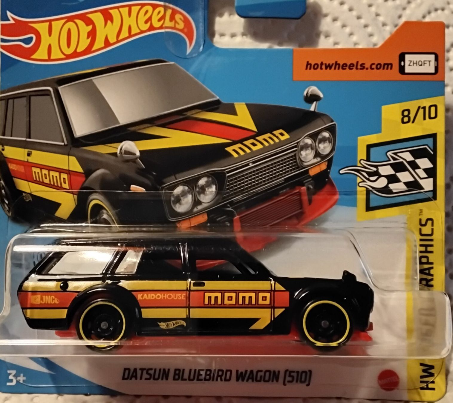 Hot Wheels Modellini d'auto: HW Datsun bluebird Wagon – Nuovo e nell'imballaggio originale da Pfyn venduto da Wildwilli