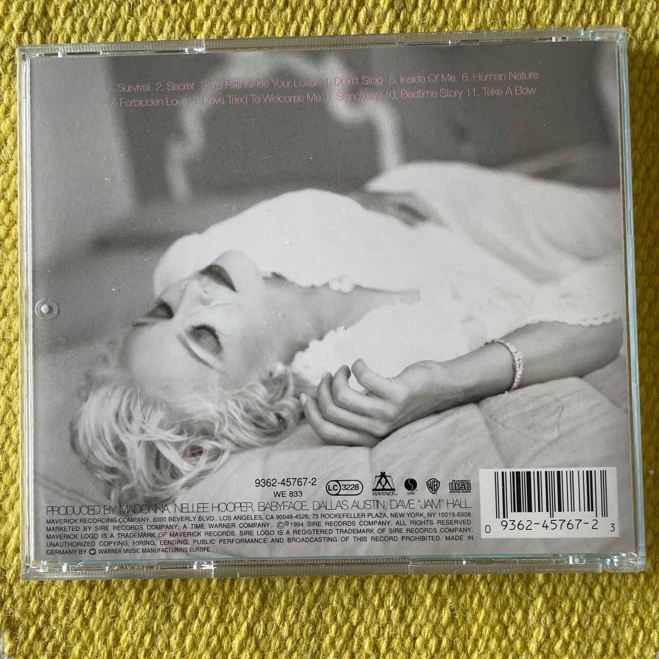 CD: MADONNA-BED TIME STORIES – Usato da Rorschacherberg venduto da CD-Roli 1