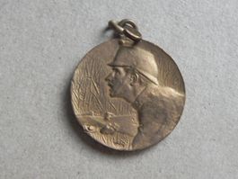 Medaille Schweiz Militär Grenzbesetzung Mobilisation 1917